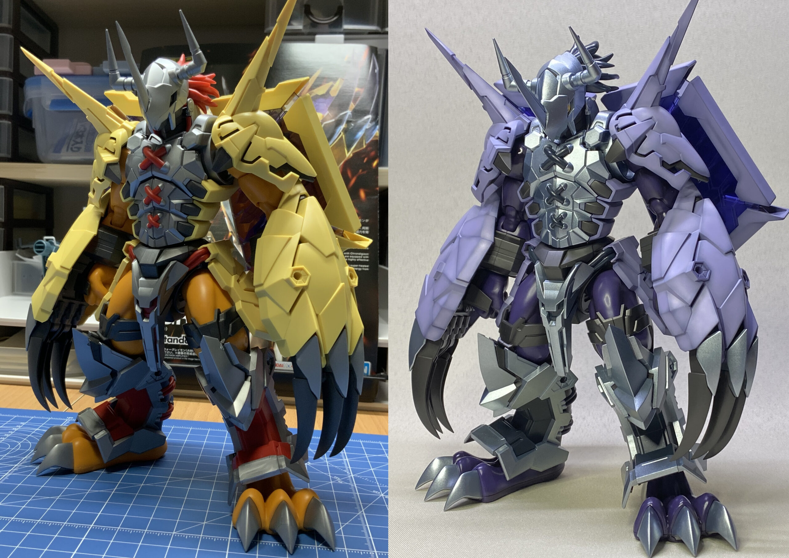 塗装】ウォーグレイモン完成｜Figure-rise Standard Amplified 